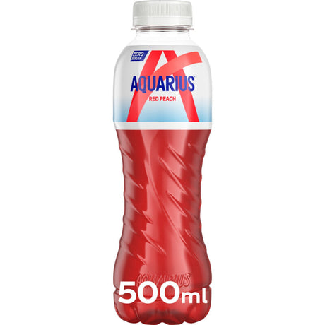 Aquarius Red peach zero sugar Energy drink 500ml