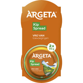 Argeta Chicken spread duopack 190g