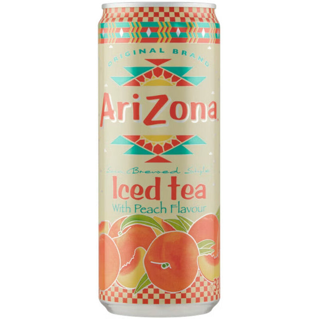 Arizona Iced tea with peach flavour 330ml