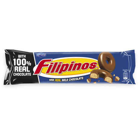 Artiach Filipinos with real milk chocolate Biscuits 120g