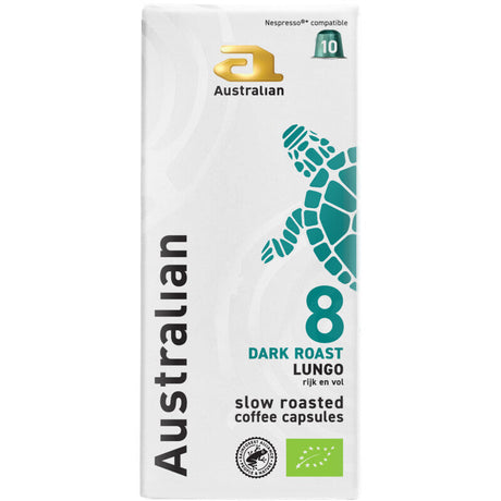 Australian Dark roast lungo 10 capsules 52g