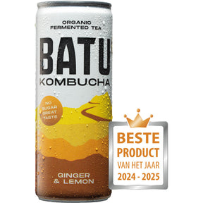 Batu Kombucha ginger & lemon Iced tea 250ml