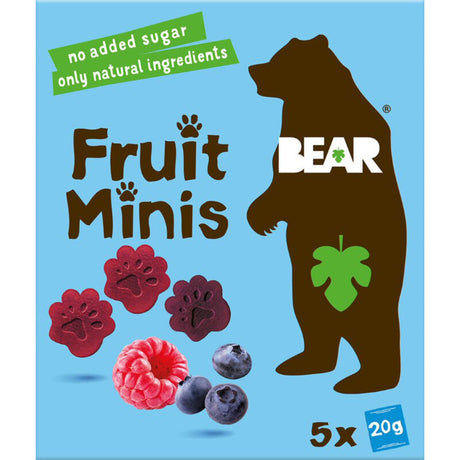 Bear Fruit mini's Blueberry Raspberry 100g