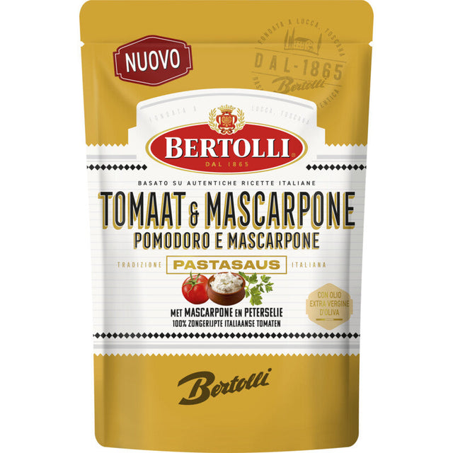 Bertolli Pasta Sauce Tomato & mascarpone 460g