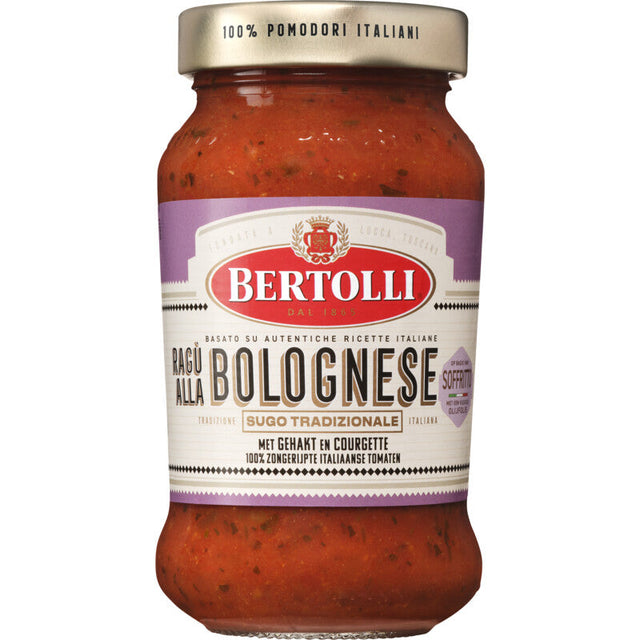 Bertolli Bolognese sugo tradizionale Pasta sauce 400g