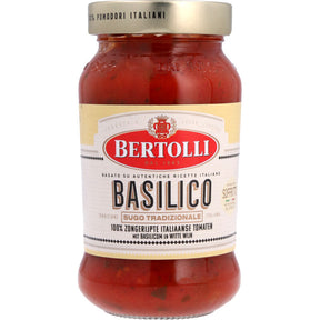 Bertolli Basilico sugo tradizionale Pasta sauce 400g