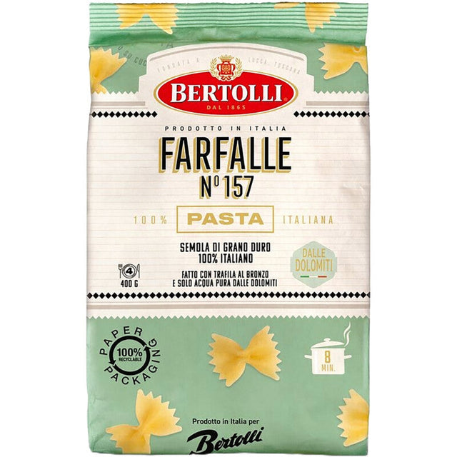 Bertolli Pasta farfalle no 157 400g