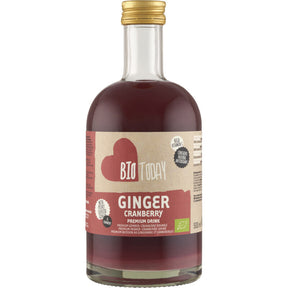 Bio Today Premium Ginger-cranberry Drink 500ml