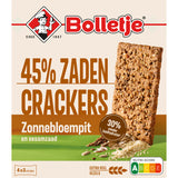Bolletje 45% Seeds crackers zonnebloempit Flour 265g