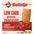 Bolletje Low carb groentecrackers paprika Crackers and savoury biscuits 200g