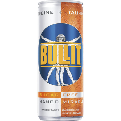 Bullit Sugarfree mango miracle Energy drink 250ml