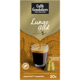 Caffe Gondoliere Lungo gold 20 capsules 110g