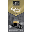 Caffe Gondoliere Espresso ristretto 20 capsules 110g