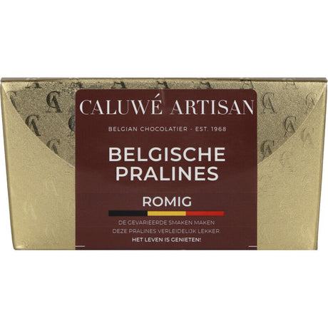 Caluwé Artisan Belgian pralines Creamy Chocolates 200g