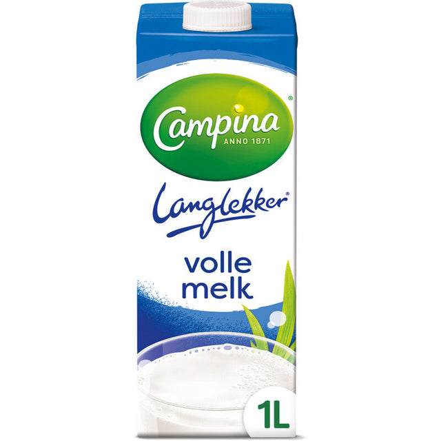 Campina Langlekker Whole Milk 1l