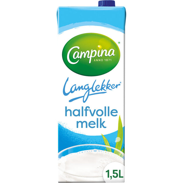 Campina Langlekker Semi-Skimmed Milk 1.5l