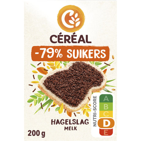 Céréal Hagelslag Milk Less Sugars 200g