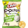 Chio Popchips sour cream & onion Potato chips 70g