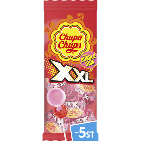 Chupa Chups Lollipops XXL with bubble gum 145g