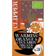 Clipper Warming orange cinnamon organic infusion Herbal tea 40g
