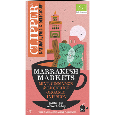 Clipper Marrakech mint organic infusion Herbal tea 35g