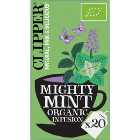 Clipper Mighty mint organic infusion Herbal tea 32g