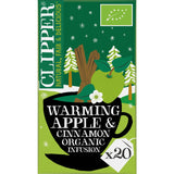 Clipper Warming apple & cinnamon organic Herbal tea 40g