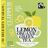 Clipper Lemon organic green tea 50-pack 92g