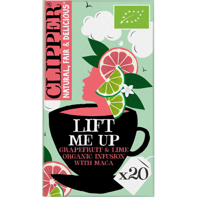 Clipper Lift me up Black tea 40g