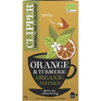Clipper Orange & turmeric organic infusion Herbal tea 40g