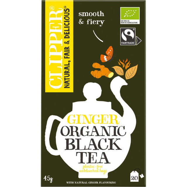 Clipper Black tea ginger 45g
