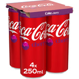Coca-Cola Cherry 4 × 250ml