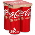 Coca-Cola Vanilla 4 × 250ml