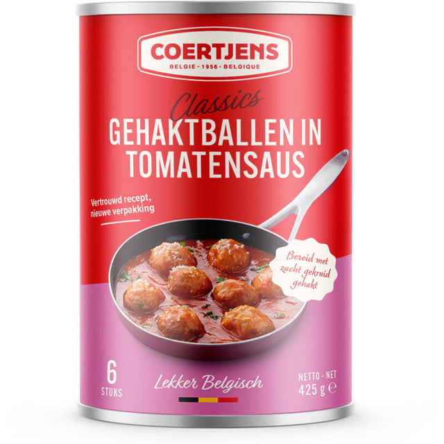 Coertjens Meatballs in Tomato Sauce 425g