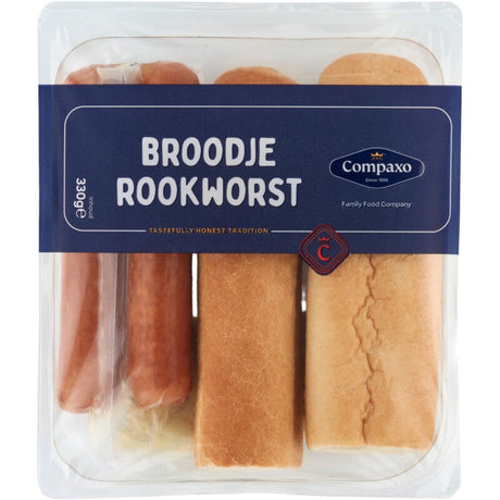 Compaxo Bun Smoked Sausage 330g