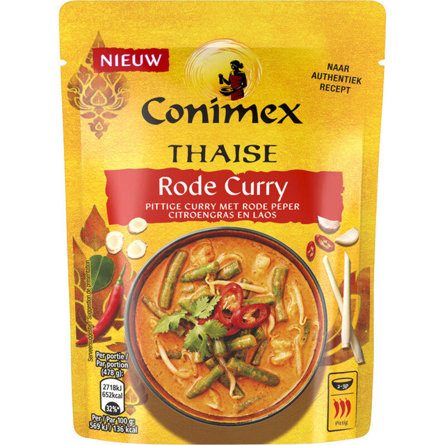 Conimex Thai Red curry Cooking paste 90g