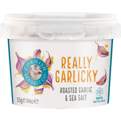 Cornish Sea Salt Co Really garlicky 55g