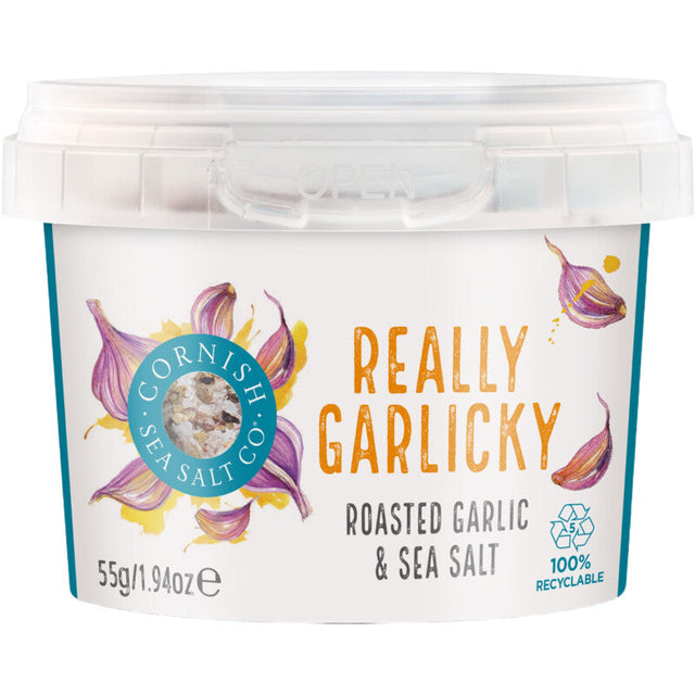Cornish Sea Salt Co Really garlicky 55g