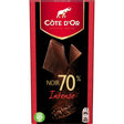 Côte d'Or 70% Dark Chocolate Bar intense 100g