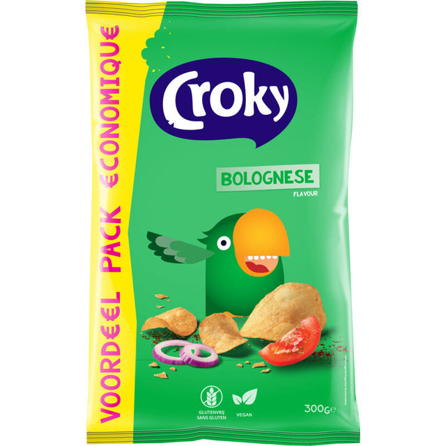 Croky Bolognese Potato Chips Value Pack 300g