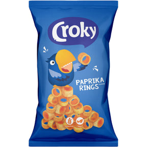 Croky Rings paprika Potato chips 75g