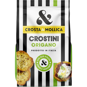Crosta Mollica Crostini oregano Crackers and savoury biscuits 150g