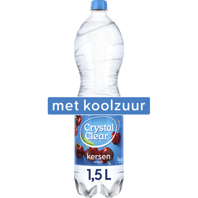 Crystal Clear Sparkling cherry Soft drink 1.5l