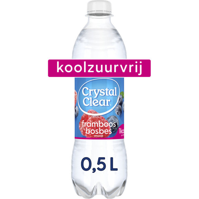 Crystal Clear Raspberry blueberry Soft drink 500ml