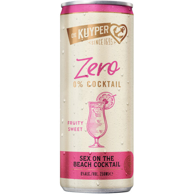 De Kuyper Sex on the beach cocktail 0.0% Alcohol-free aperitif 250ml