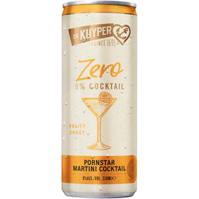 De Kuyper Pornstar martini cocktail 0.0% Alcohol-free aperitif 250ml