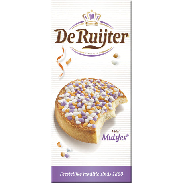 De Ruijter Feestmuisjes Aniseed sprinkles 330g