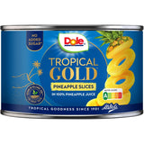 Dole Tropical gold ananasschijven op Juice 227ml