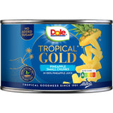 Dole Tropical gold Pineapple kleine Pieces Juice 227ml