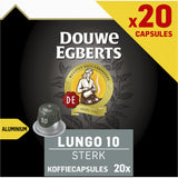 Douwe Egberts Lungo sterk 20-capsules 104g